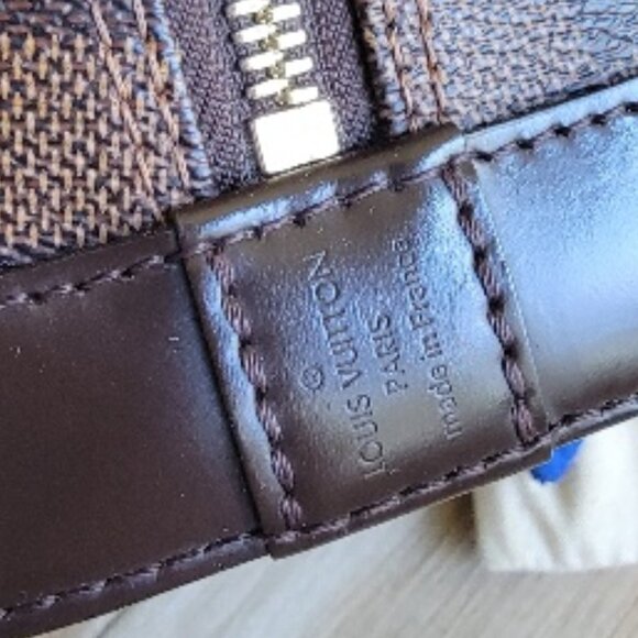 JUST SOLD Louis Vuitton Damier Ebene Alma BB Satchel Handbag - Picture 7 of 9